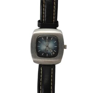 Ricoh Japan Mens Vintage Stainless Steel Atlas TV Automatic Watch 37mm